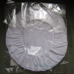 給食帽子　新品未使用　２枚入り　フリーサイズの画像