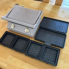 Bruno ブルーノ ホットサンドメーカー グリルサンドメーカー BOE084の画像