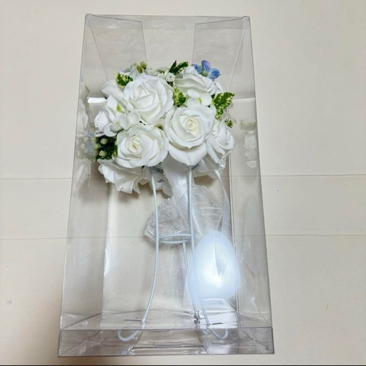 ウエディングブーケ スタンド付