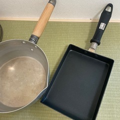 やかん　片手鍋　卵焼きフライパンの画像
