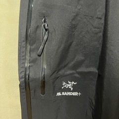 ARC'TERYX (アークテリクス) ×JIL SANDER GORE-TEX PANTS WITH BIB×ジル サンダー ゴアテックス ビブ付きパンツ ブラックの画像