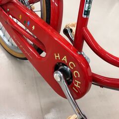 【ジャングルジャングル和歌山店】【Wa1896】 子供用自転車   HACCHI   レッド  赤       リユースショップ リサイクルショップ 中古家具 中古家電 中古自転車 古着 冷蔵庫 洗濯機 エアコン 電子レンジ テレビ オフィス家具 ヴィンテージ アンティーク  和歌山市 岩出市 海南市 岬町 和歌山 大阪の画像