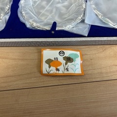 鶴屋　フォーク　皿セットの画像