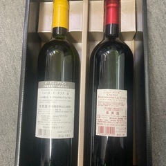 ワイン 2本セット ワイン2本セット(赤ワイン 白ワイン 2001年 2002年 の画像