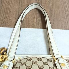 綺麗め。GUCCI　グッチ　シェリー　GGロゴ ショルダー　トートバッグの画像
