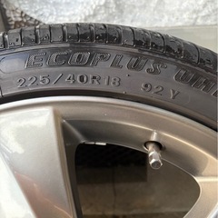 純正ホイールタイヤセット4本の画像