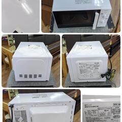 J318 ★天板に小凹み庫内使用感有り★2019年製★60Hz専用★TOSHIBA★電子レンジ★MFM-S17A-60HZ(W)の画像