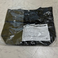 【新品未使用】黒のトートバッグの画像
