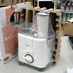 未使用保管品 TESCOM ジューサー TJ210 2速モーター ミニレシピ付き 札幌市 清田区 平岡の画像
