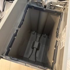 ゴミ箱 20L ペダルオープンツイン グレーの画像