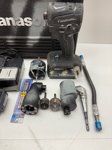 中古　パナソニック　Panasonic　EZ1PD1J18A1-B  ez1pd1　充電インパクトドライバー 14.4V/18V　動作確認済　電動工具