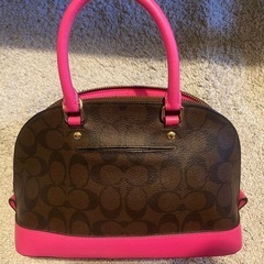 ✨️美品✨️COACH ハンドバッグ ブラウン×ピンクの画像
