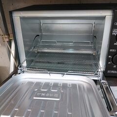値下げました！品質保証☆配達有り！1800円(税込）象印 オーブントースター ブラック 2023年製の画像