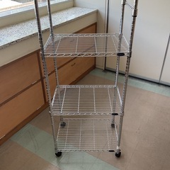 【府中市再生家具】No.270 スチールラックの画像