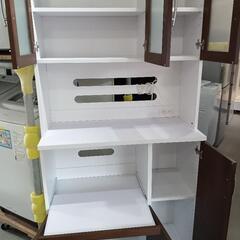 配達可【食器棚】【W90】クリーニング済み【管理番号12907】佐の画像