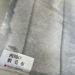 西川敷毛布フェイクファー毛布の画像