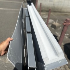 65インチテレビ箱　運搬　プラスチック製　緩衝材つきの画像