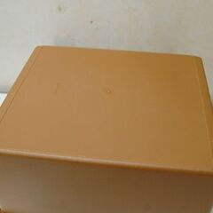 TUPPER WARE ディープスーパーケース セピア 幅48×奥38×高23.5cm 31L 収納 保存容器 タッパーウェア 札幌市 清田区 平岡の画像