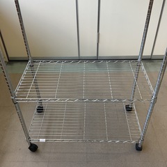 【府中市再生家具】No.271 スチールラック（天板あり）の画像