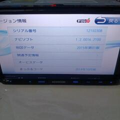 ケンウッドメモリーナビ　2016年製　MDV-L403の画像