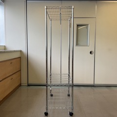 【府中市再生家具】No.272 スチールラックの画像