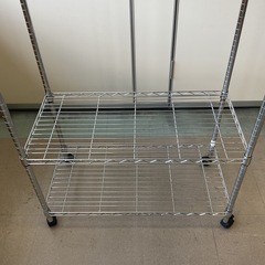 【府中市再生家具】No.272 スチールラックの画像