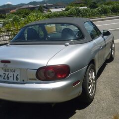 NBロードスター　14年　ハードトップ付き　NB6C　オートマ　車検９年５月２４日　乗って帰れます。の画像