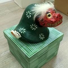 0729-061 首振獅子頭の工芸品の画像