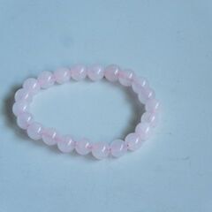 桃色さざれ石のブレスレット（未使用）の画像