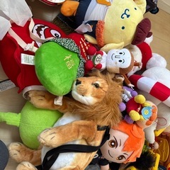 ぬいぐるみ　まとめての画像
