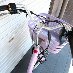 中古自転車 ブリヂストン 電動アシスト自転車 フロンティア ママチャリ 内装3段変速 バッテリー9.6Ah 20インチ 2019年モデル バッテリー長押し5点点灯 通勤 通学 近所のお出掛けなどにの画像