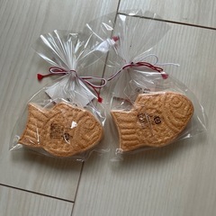 鯉の形の圧縮タオル　2個セットの画像