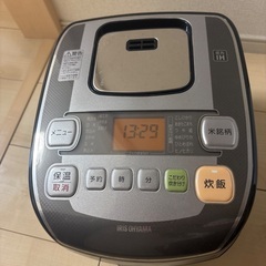 アイリスオーヤマ　炊飯器の画像