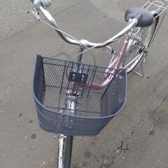 24インチ 🚲 中古 自転車 9,800円 🔑鍵新品 💡ライト付 新規防犯登録料コミ 856の画像