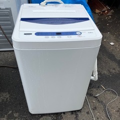 YAMADA 5.0kg 全自動洗濯機 YWM-T50G1 2019年製の画像