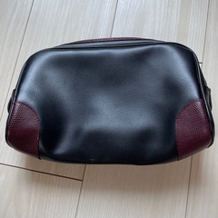 黒　カバン　ハンドバッグ　セカンドバッグの画像