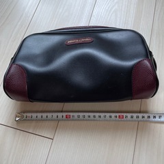 黒　カバン　ハンドバッグ　セカンドバッグの画像