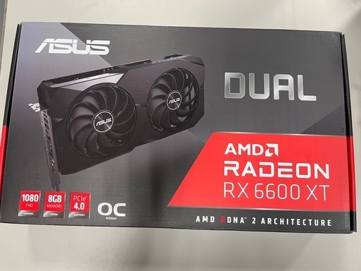 その他 RX6600XT ASUS