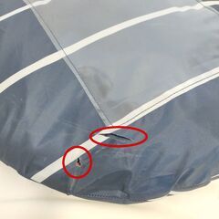 △ MrMax ミスターマックス ワンタッチサンシェード アウトドア用品 キャリーバッグに破れあり 現状渡しの画像