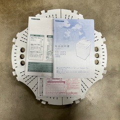 早いもの勝ち！ 高年式！ TOSHIBA 洗濯機 ザブーン 10kg 自動投入 簡易乾燥 2022年 ブラウン の画像