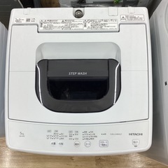 【取りに来られる方限定！！】HITACHI 全自動洗濯機　2022年製の画像