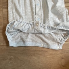 淡い水色　ベビー服　　の画像