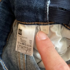 女児ジーパン3本の画像