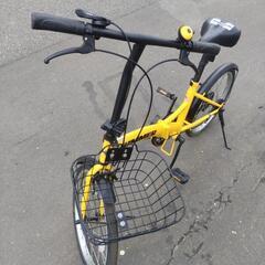 【取引中】20インチ 🚲 HUMMER ノーパンク 折りたたみ自転車 10,000円 🔁6段切替 ⛓️チェーン新品 新規防犯登録料コミ 859の画像
