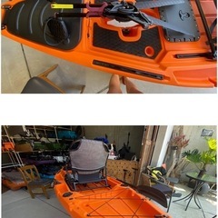 足漕ぎカヤックの画像