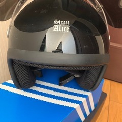 バイク、ヘルメット、フルフェイスの画像