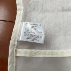 2つセット 綿100% お食事スタイ エプロンの画像