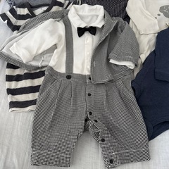 ベビーセレモニー服＋肌着ロンパースの画像