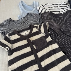 ベビーセレモニー服＋肌着ロンパースの画像