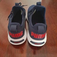 Puma ネイビー スニーカーの画像